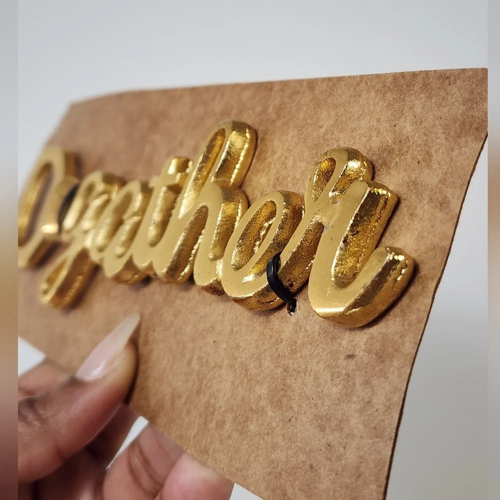 Gold 'Gather' Bottle Openers Heavyweight